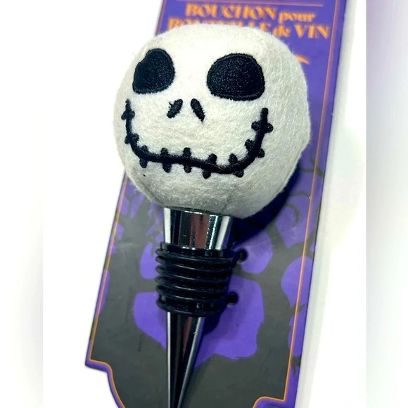 The Nightmare Before Christmas - Jack Skellington Wine Bottle  Stopper 💀🎄🍷 - Picture 3 of 4